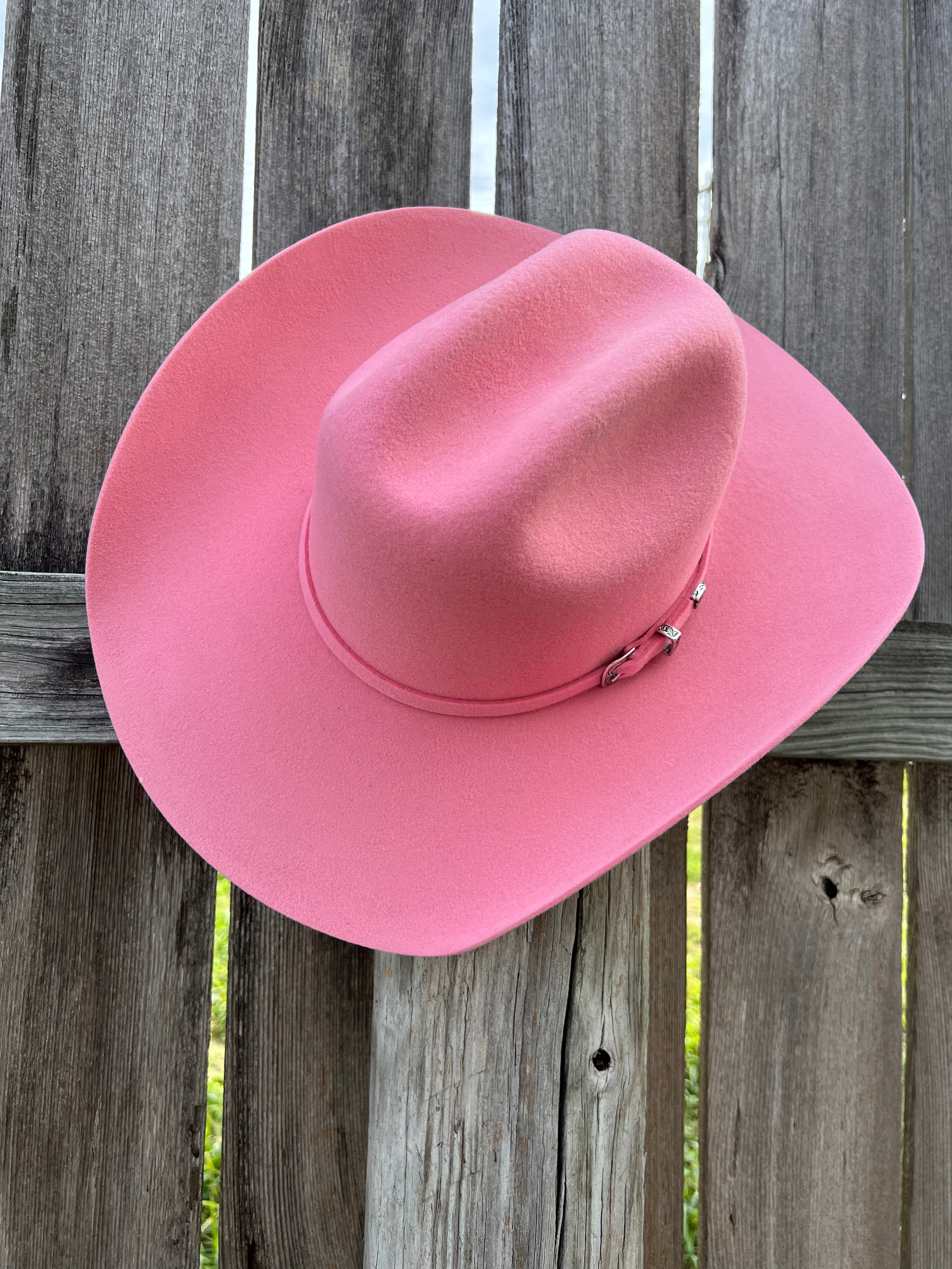 Serratelli Felt Hat - Pink – Wildflower / Texaholic®