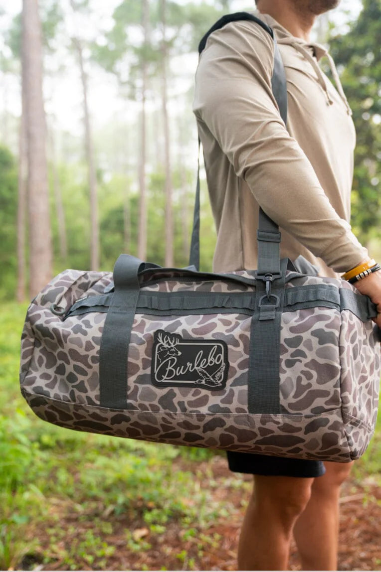極美品 64 ソフト バックバンブル BUCK BUMBLE The Burlebo Duffle Bag – Wildflower / Texaholic®