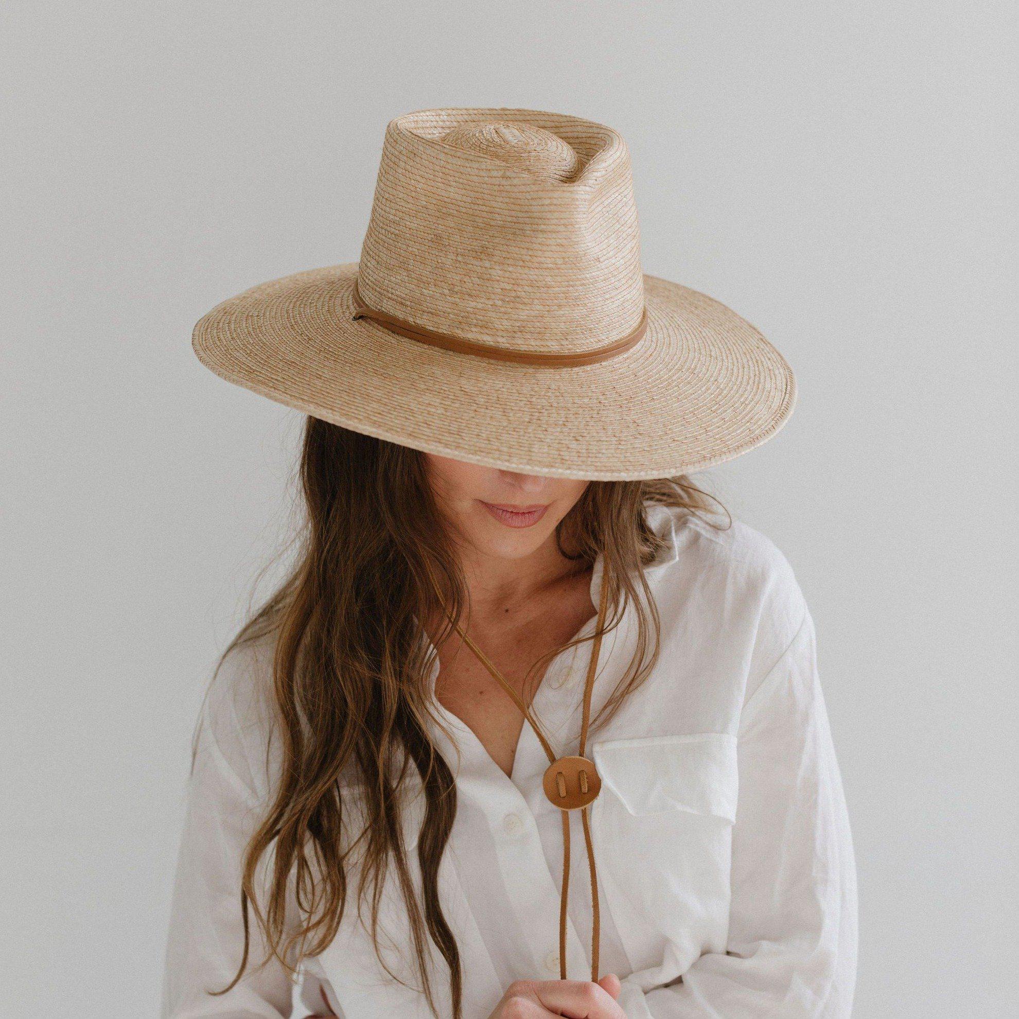 Gigi Pip River Guatemalan Palm Straw Hat – Wildflower 