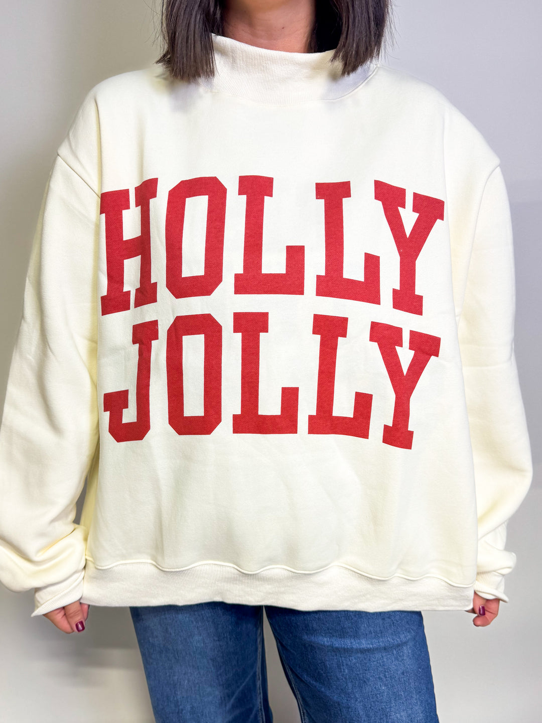The Holly Jolly Mockneck