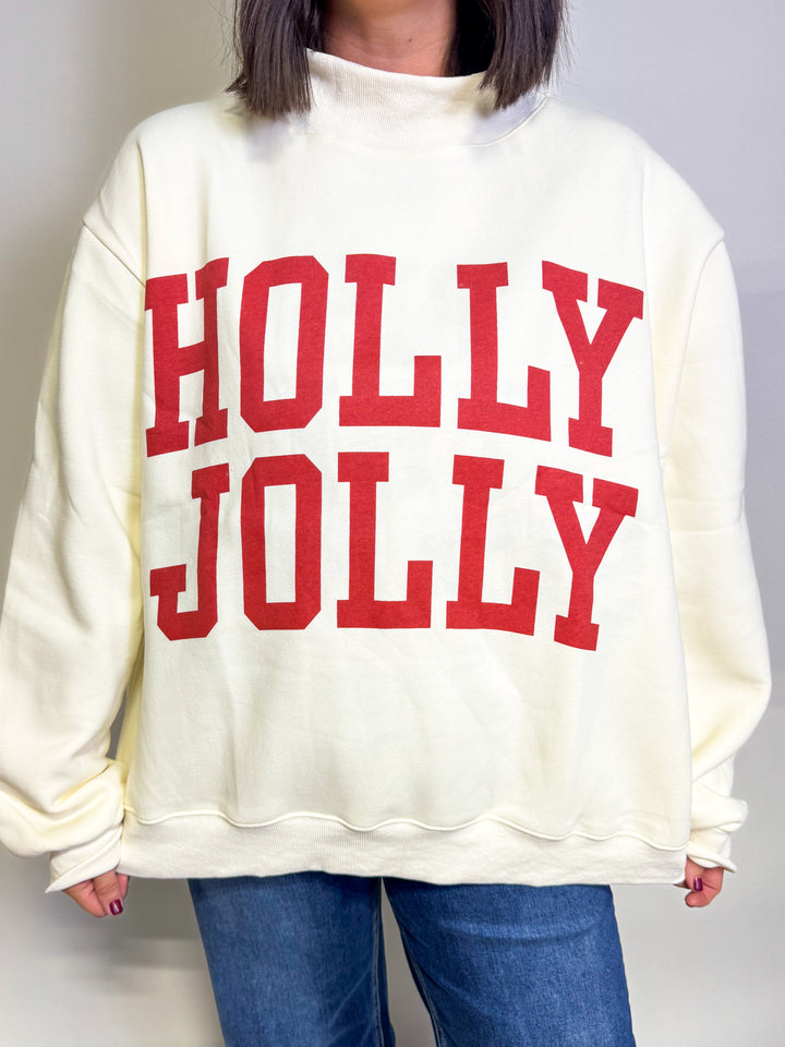 The Holly Jolly Mockneck