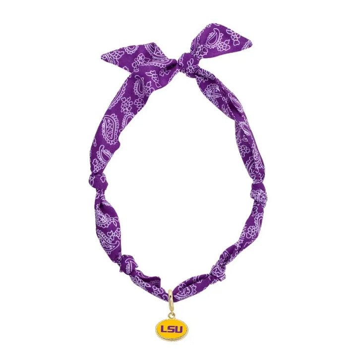 CS Gameday Logo Bandana Scarf Necklace