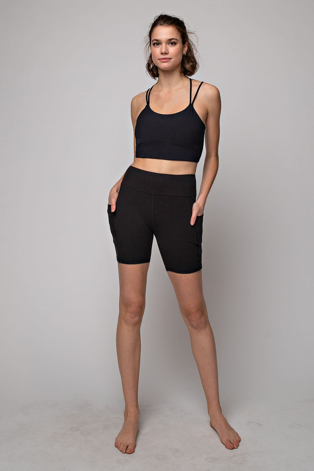 The Rae Basic Biker Shorts - Discontinued Colors