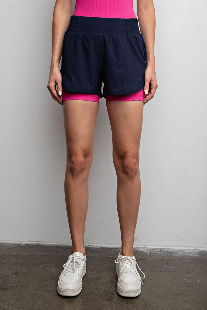 The Rae Side Mesh Shorts