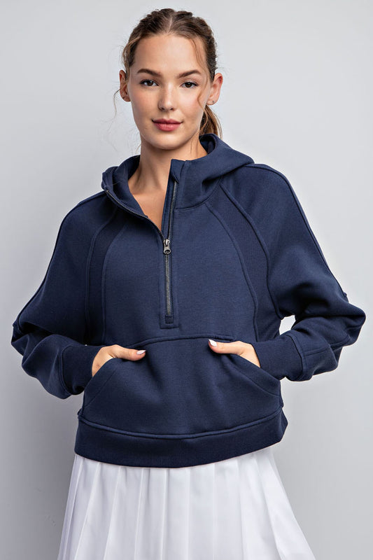 The Rae Quarter Zip Hoodie