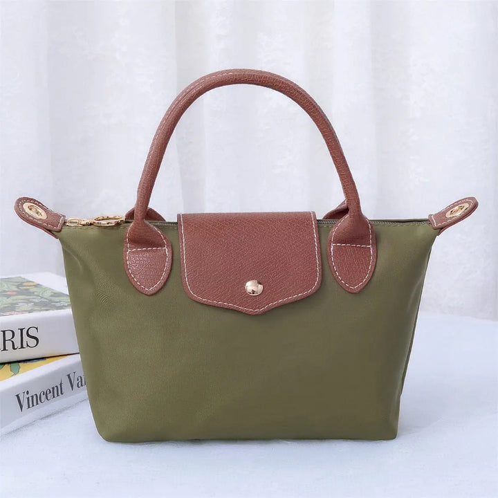 MW Britney Nylon Double Handle Crossbody Bag