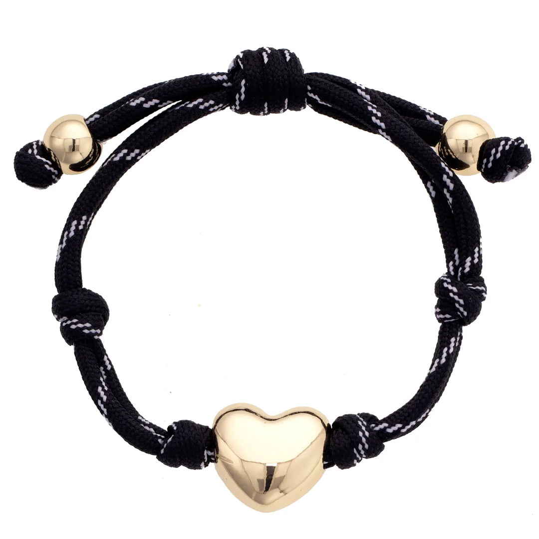 CS Blaine Puffy Heart Paracord Bracelet