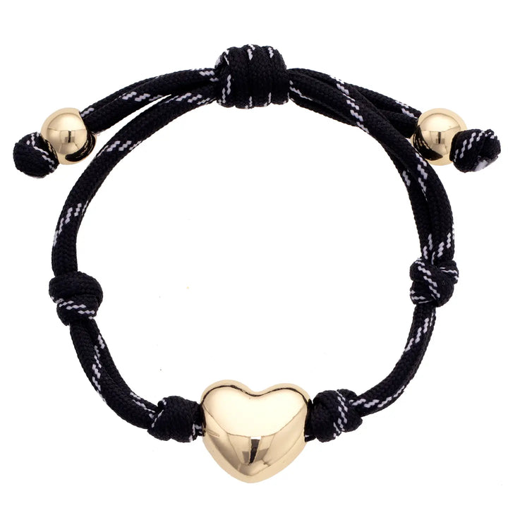 CS Blaine Puffy Heart Paracord Bracelet