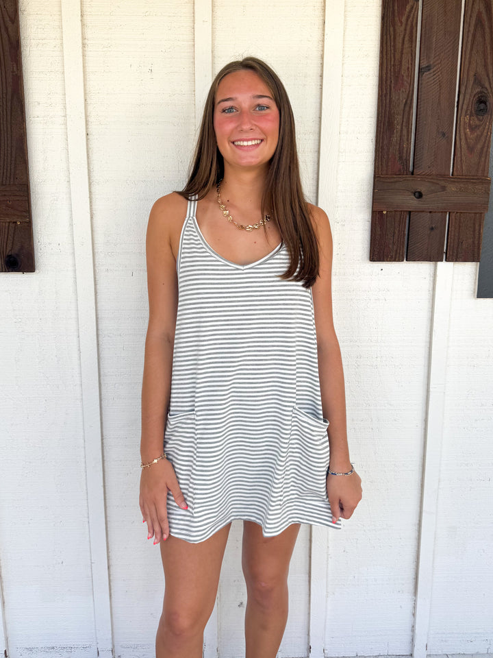 The Moore Romper Dress