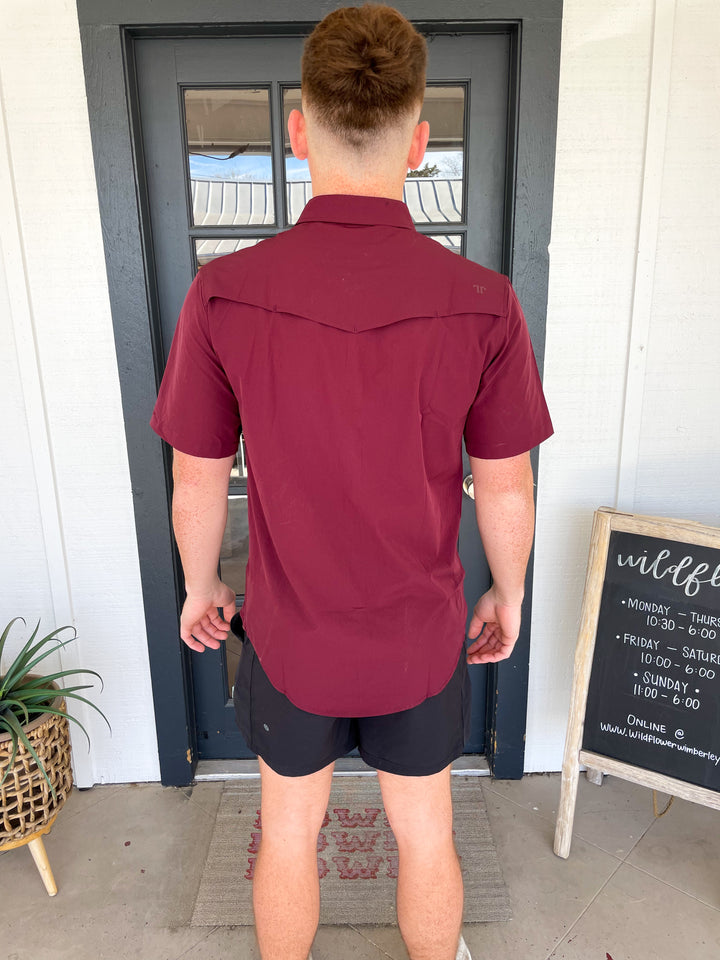 The Ferrell Core Short Sleeve Snap Shirt