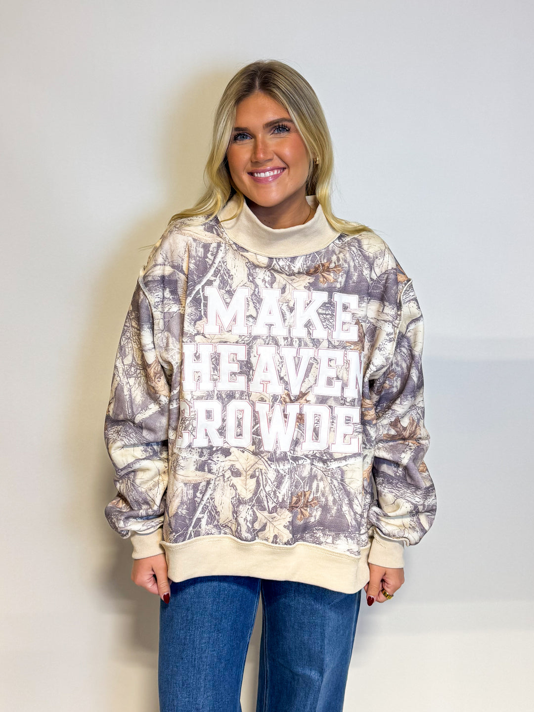 The Camo Heaven Mockneck