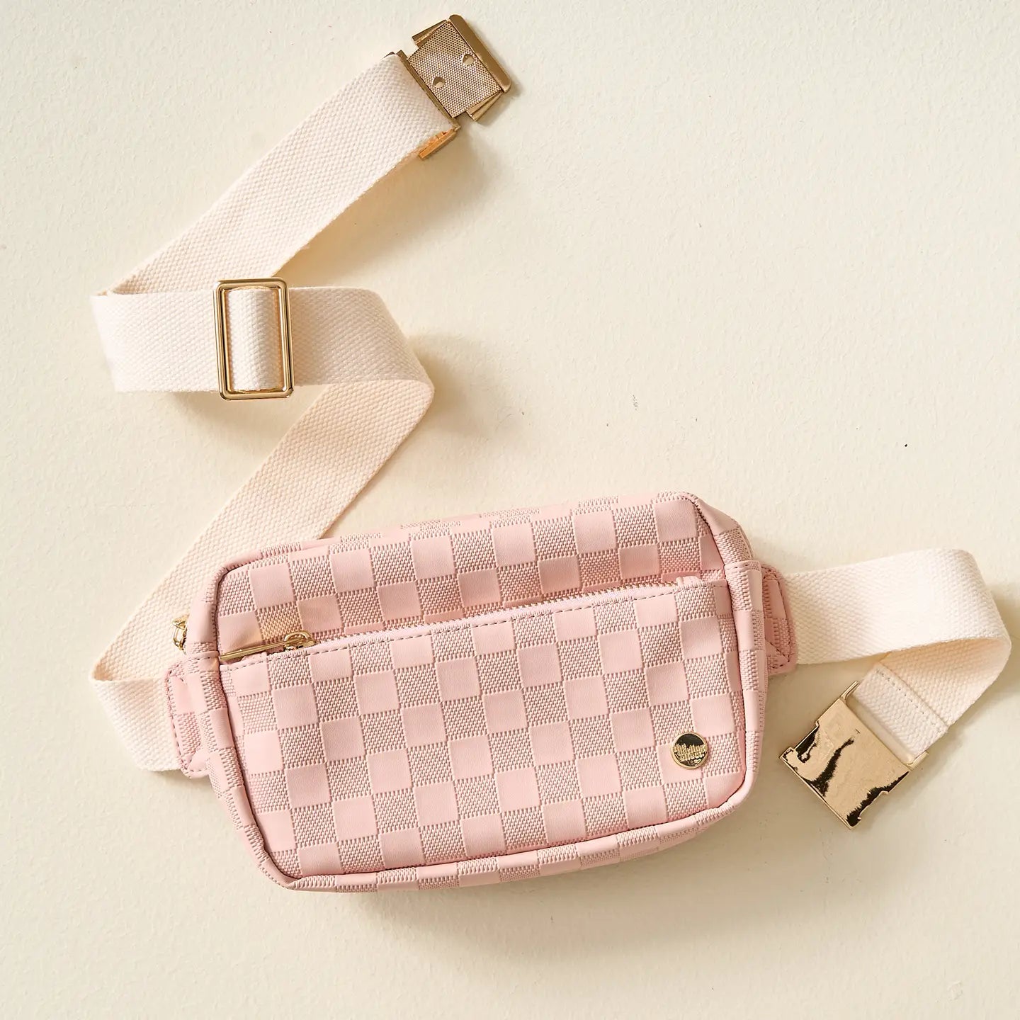 The Darling Effect Urban Check Belt Bag