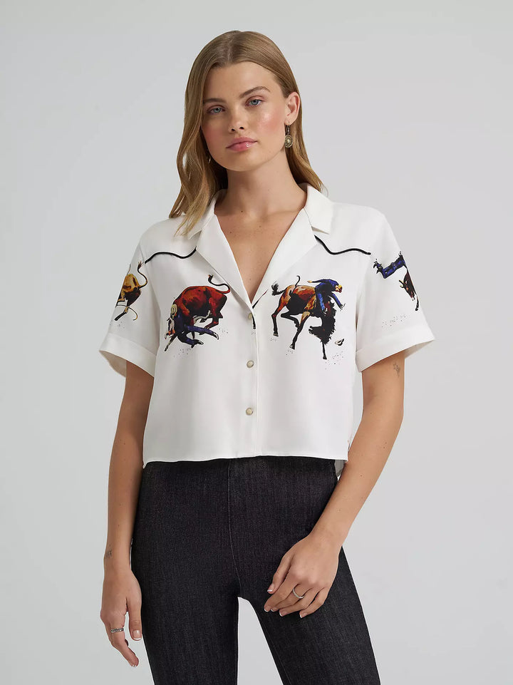 Wrangler x Lainey Wilson Rodeo Camp Shirt