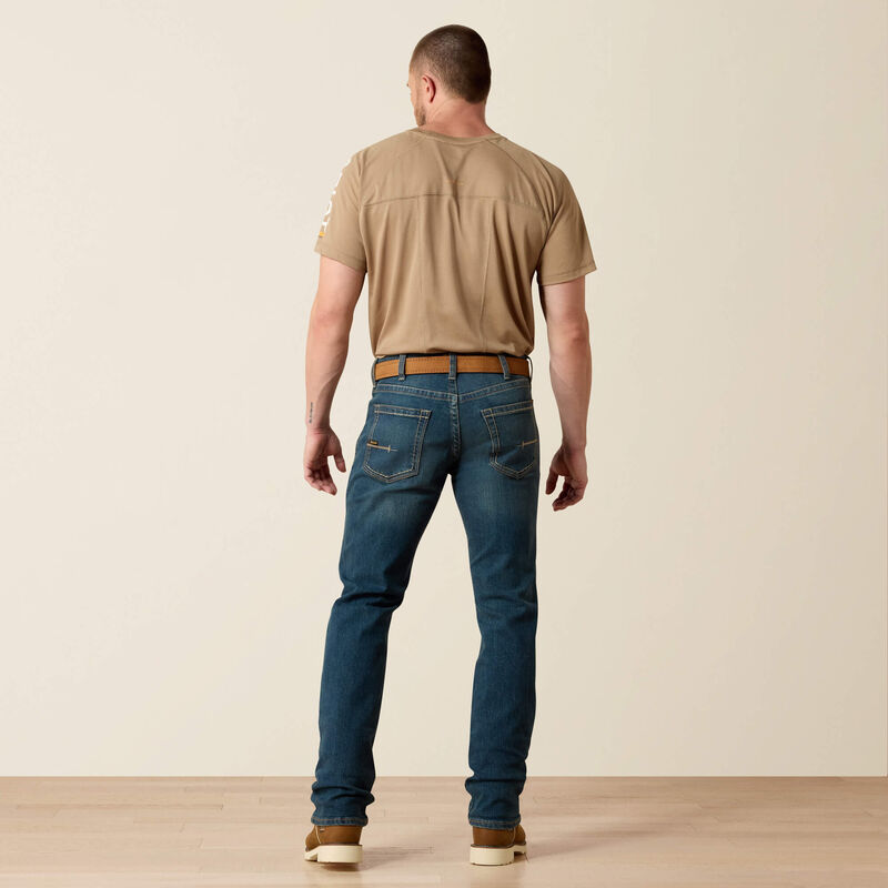 Ariat Men's Rebar M5 DuraStretch Edge Stackable Straight Leg Jean