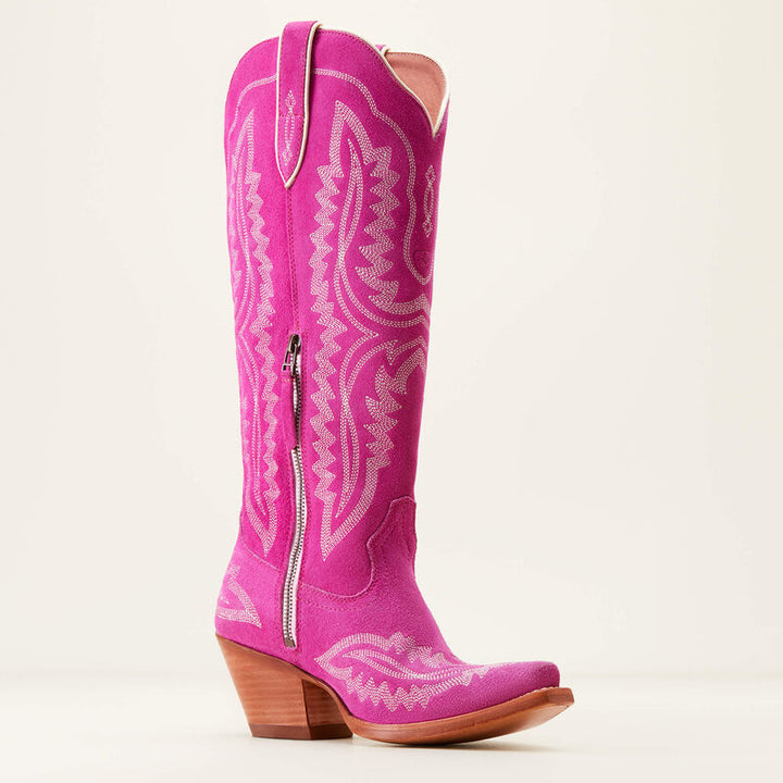 Ariat Women's Casanova Western Boots - Haute Pink Suede