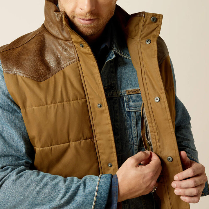 Ariat Men's Western Quilted Vest