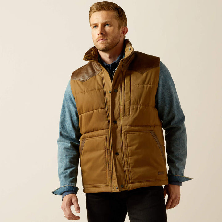 Ariat Men's Western Quilted Vest