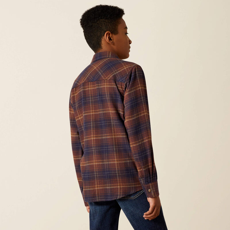 Ariat Boys Harleigh Retro Classic Fit LS Shirt