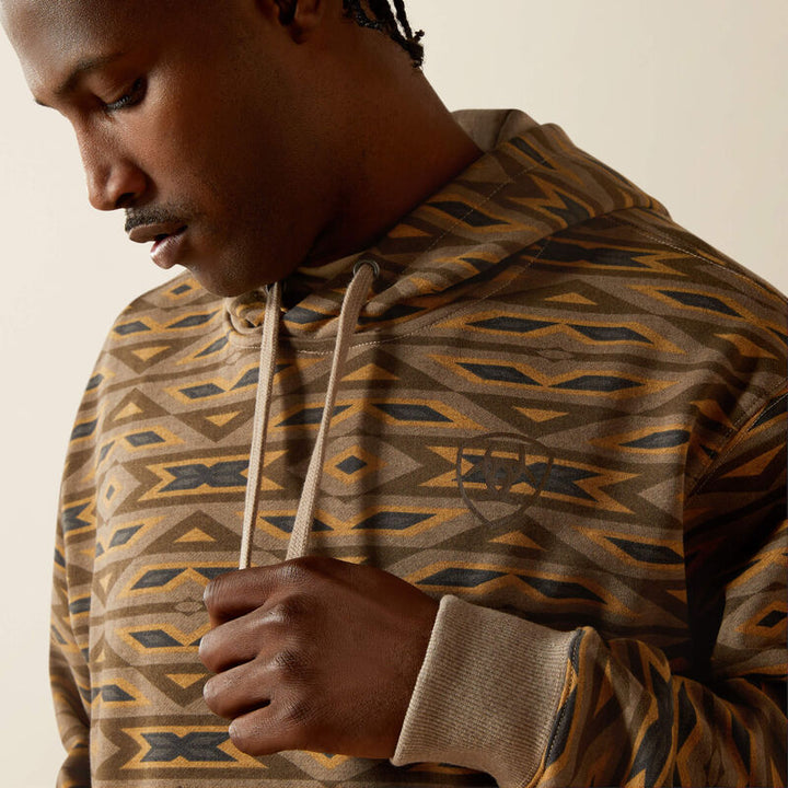 Ariat Men's All Over Print Hoodie