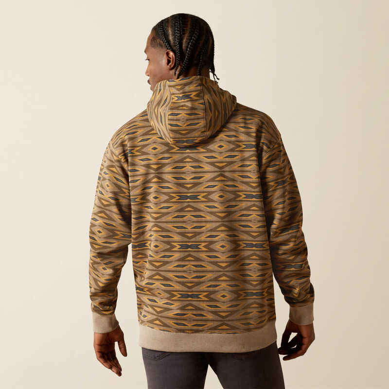 Ariat Men's All Over Print Hoodie