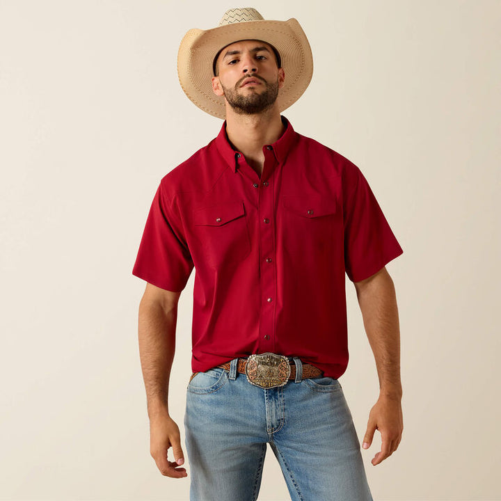 Ariat Men's Western VentTEK Classic SS Shirt