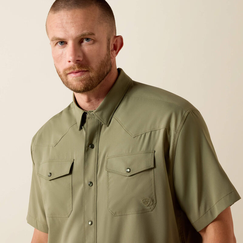 Ariat Men's Western VentTEK Classic SS Shirt