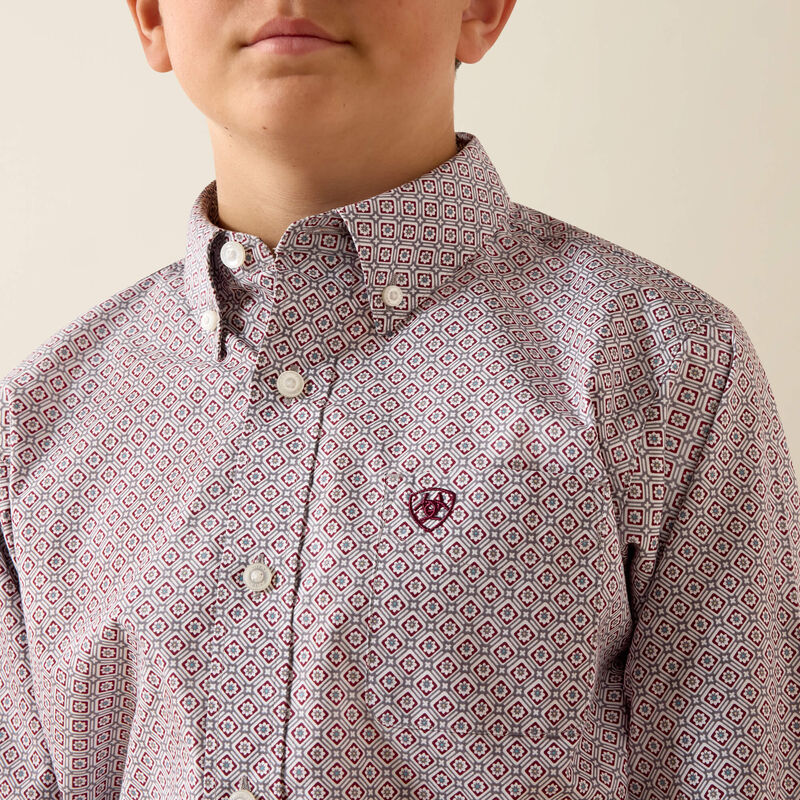 Ariat Boys Philly LS Shirt