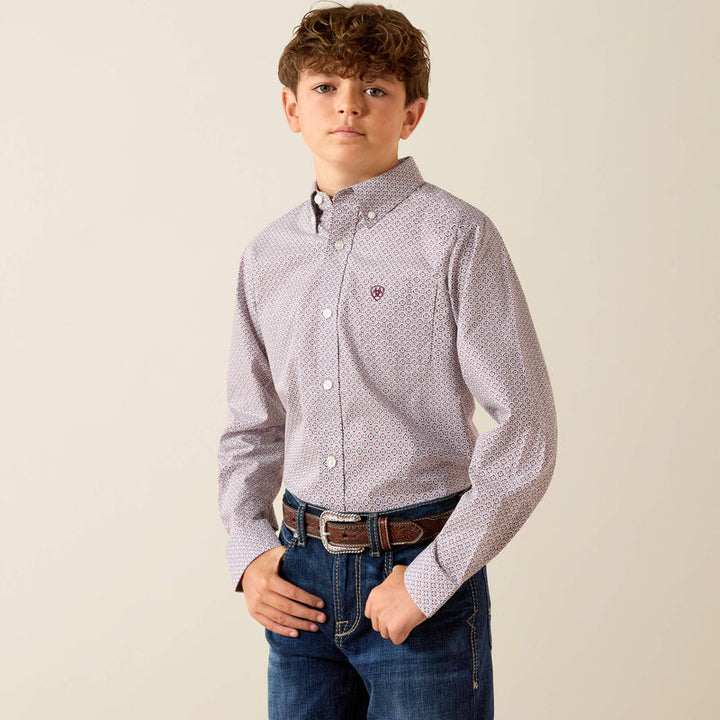 Ariat Boys Philly LS Shirt