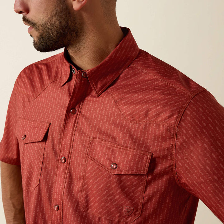 Ariat Men's VentTEK Western Fitted Snap Shirt