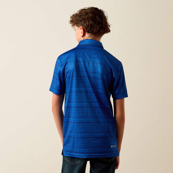 Ariat Boys All Over Print Polo