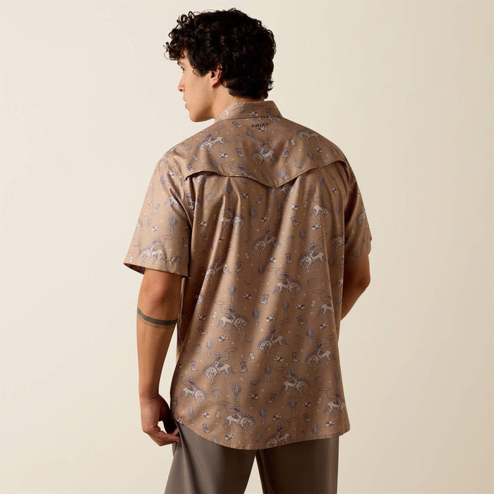 Ariat Men's VentTEK Western Fitted Snap Shirt