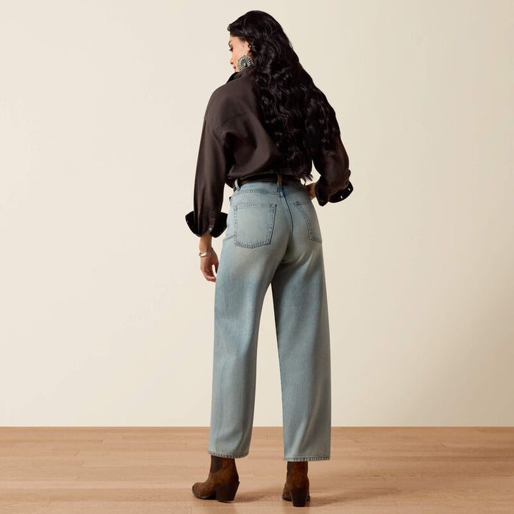 Ariat Women's Ultra High Rise Jazmine Barrel Jeans