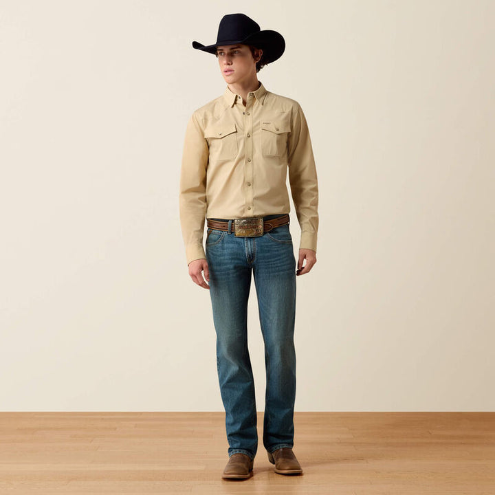 Ariat Men's FrontierTough VentTEK Western Fitted Shirt