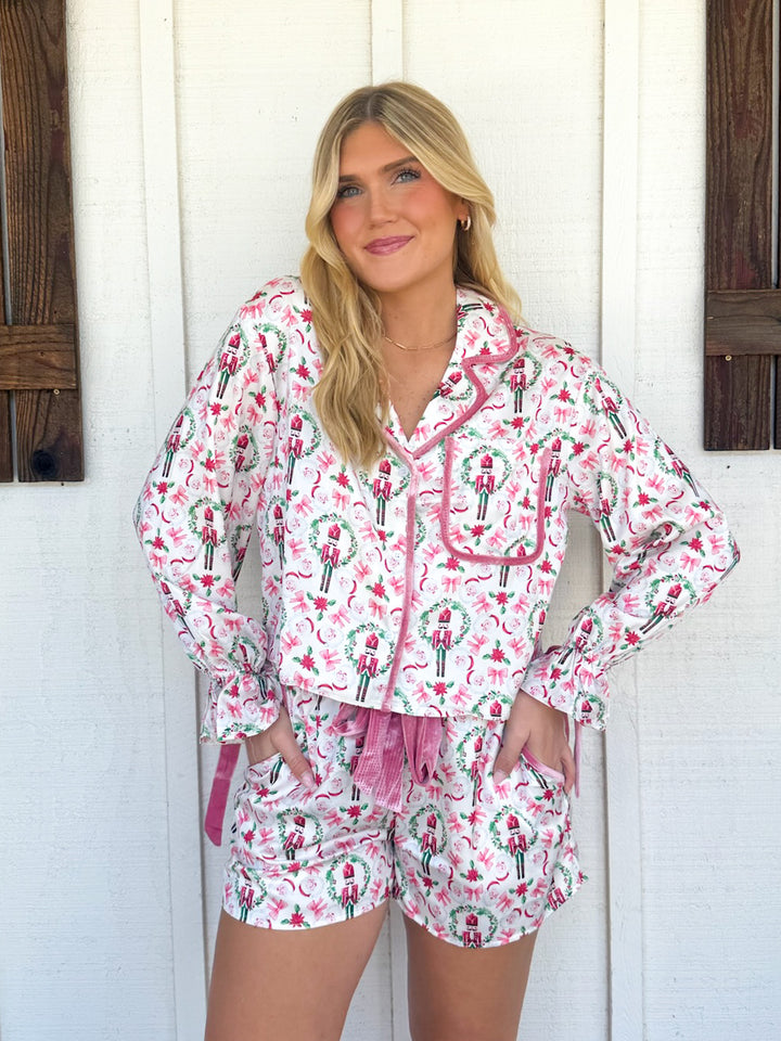 The Christmas Bow Pajamas