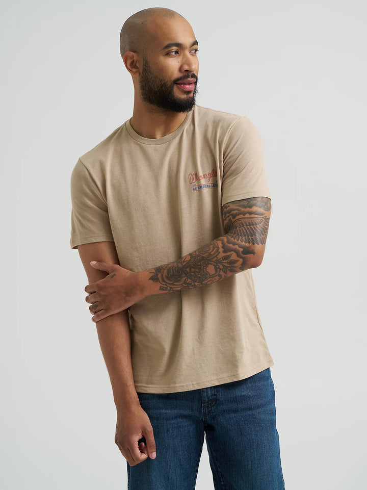 Wrangler Men's Bucking Cowboy Tee