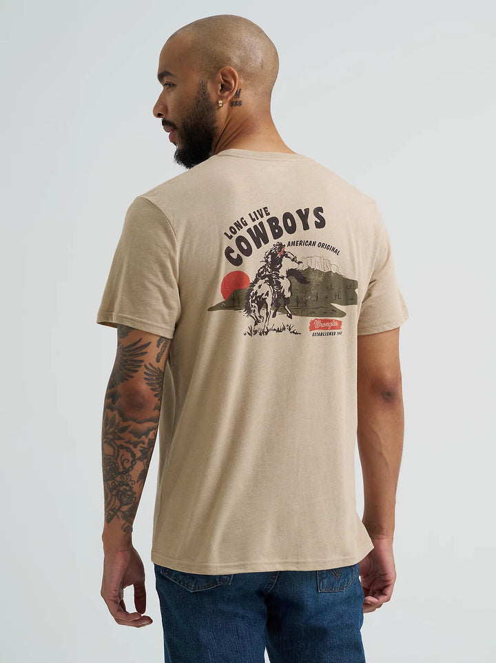 Wrangler Men's Outback Cowboy Tee