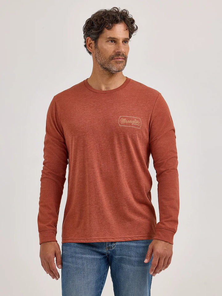 Wrangler Men's Buster Cowboy LS Tee
