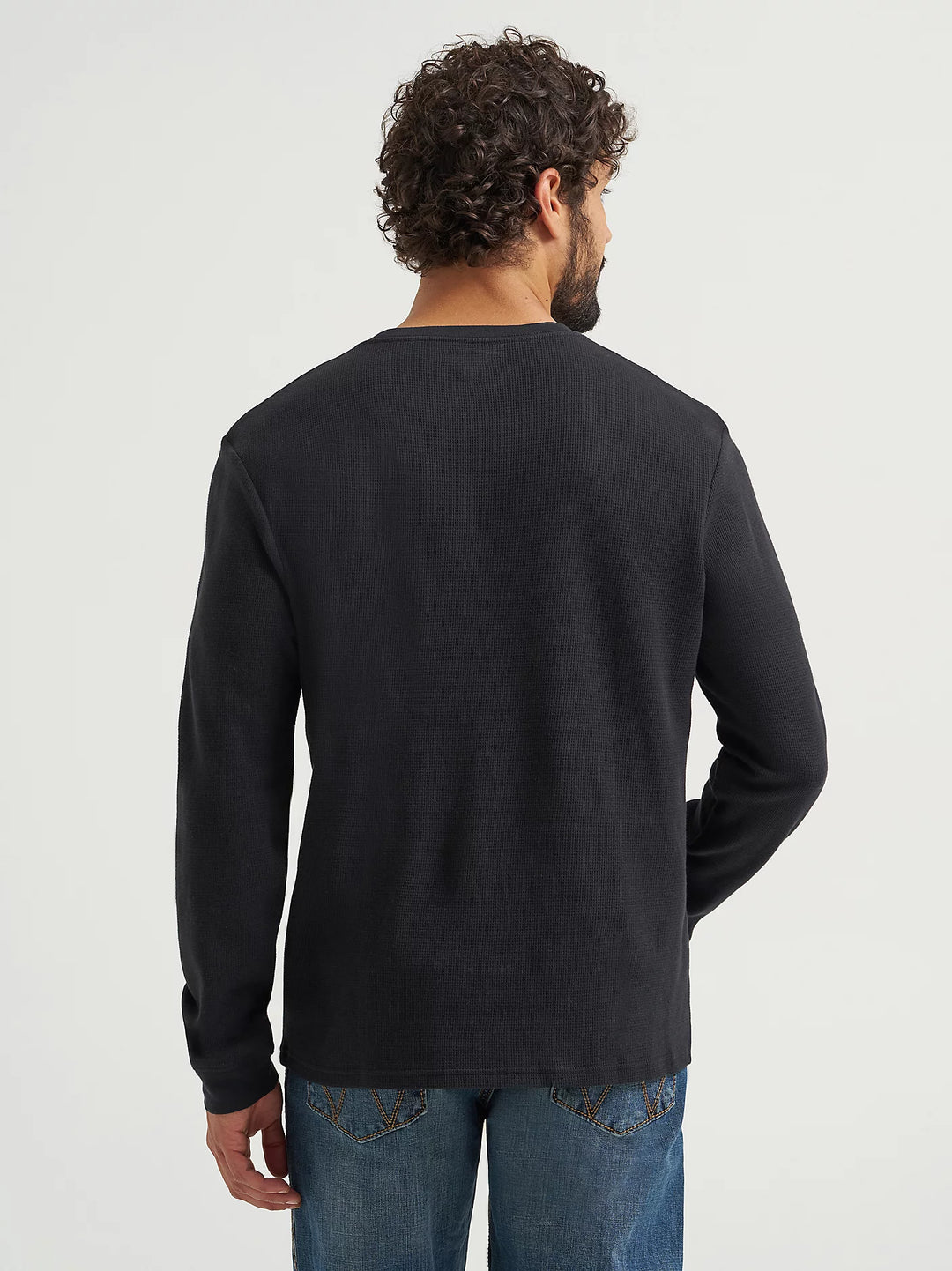 Wrangler Men's Scroller Thermal LS Tee