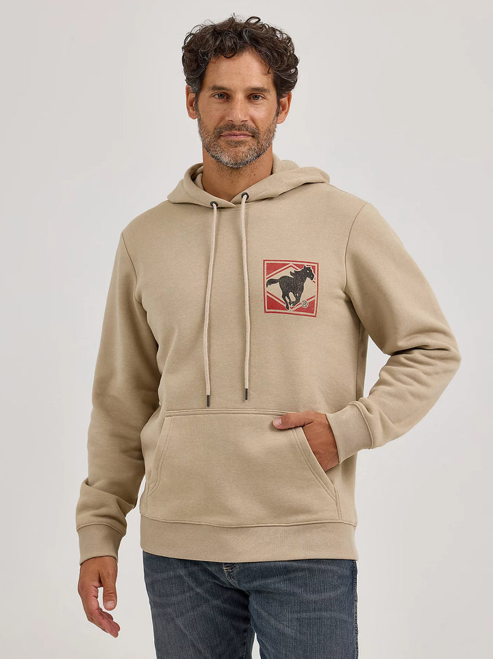 Wrangler Men's Classic Logo Hoodie