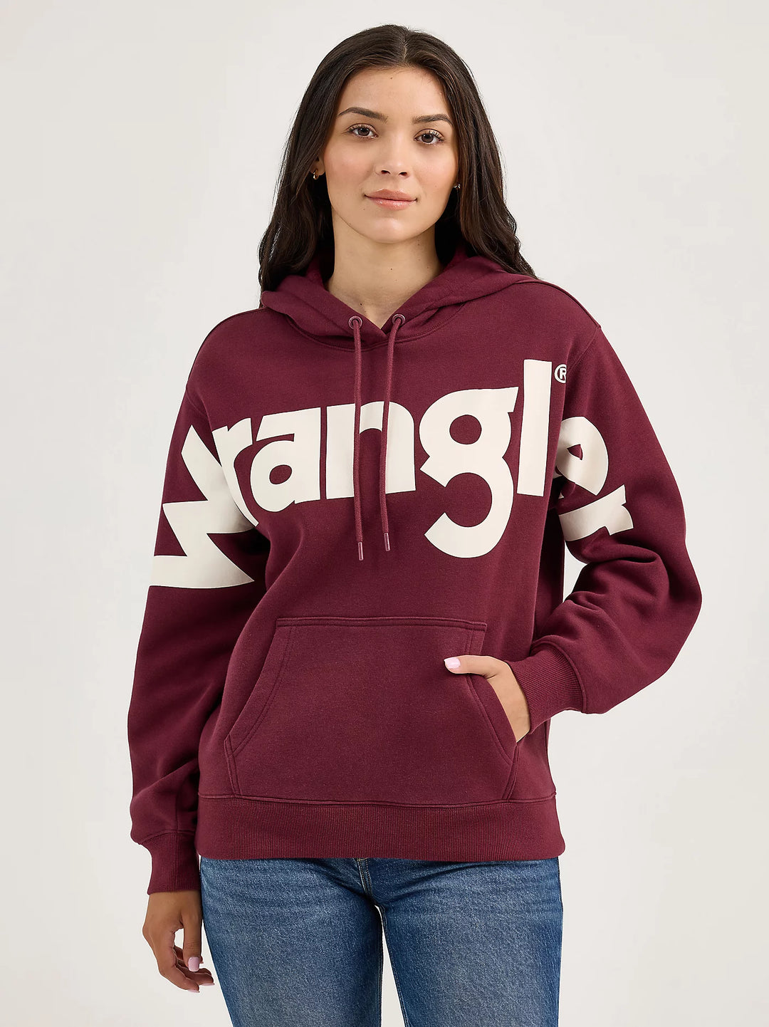 Wrangler Women's Bold Logo Hoodie