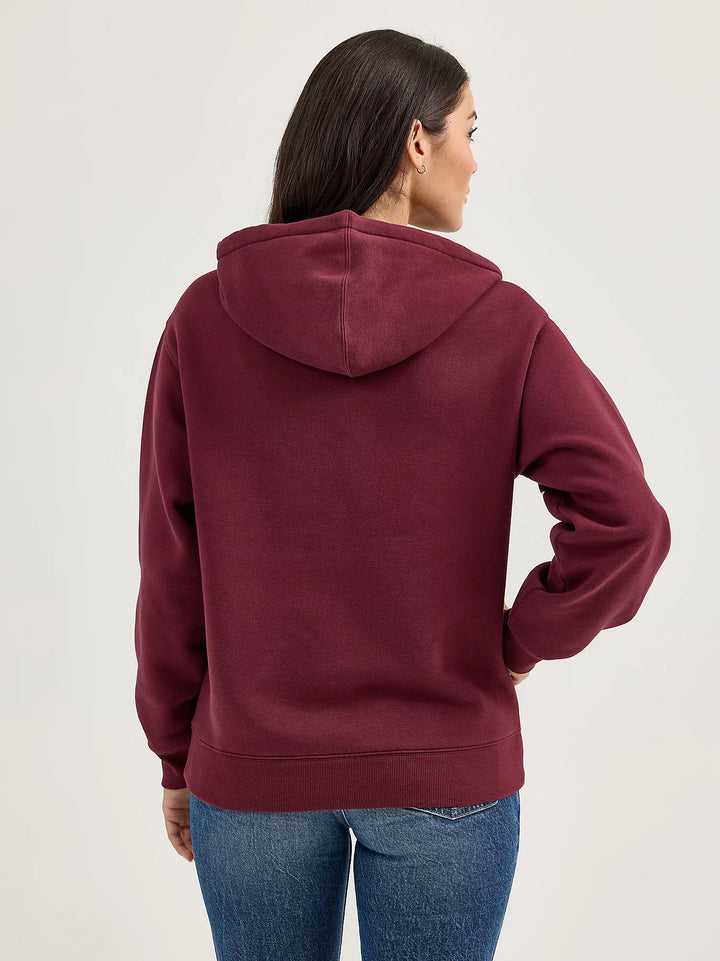 Wrangler Women's Bold Logo Hoodie