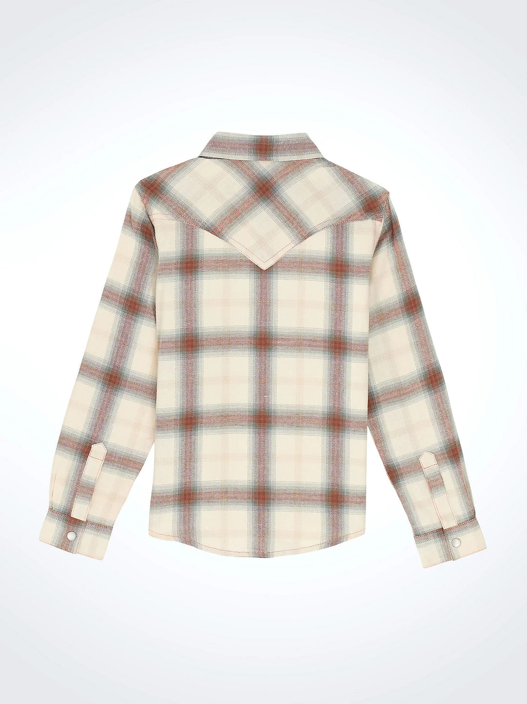 BR Wrangler Girl's Flannel Western Shirt