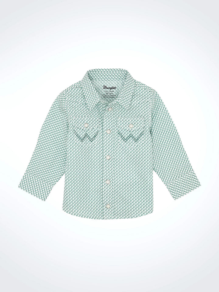 Wrangler Baby Boy LS Western Shirt