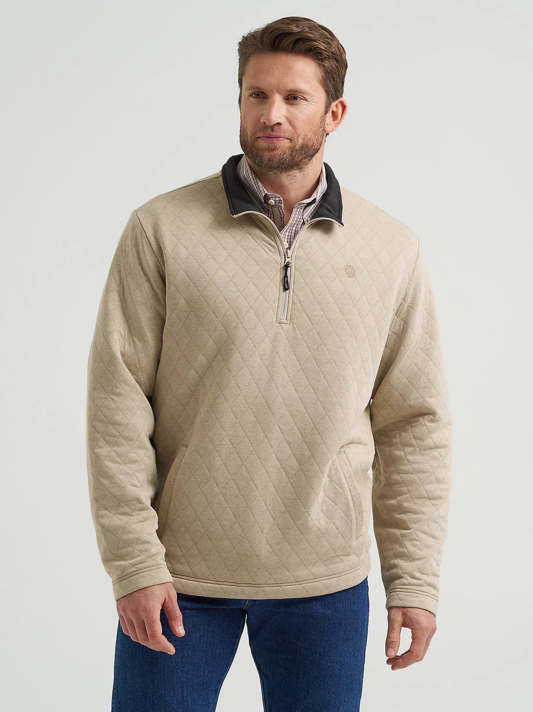 Wrangler Men's George Strait Quilted Pullover