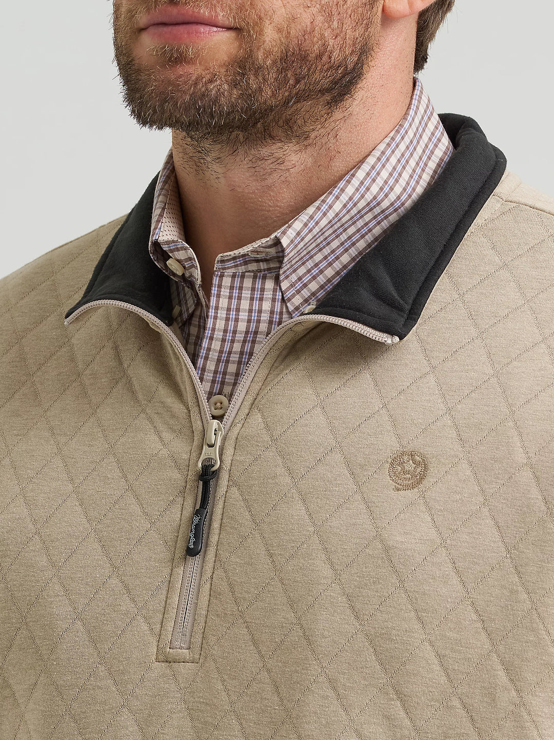 Wrangler Men's George Strait Quilted Pullover