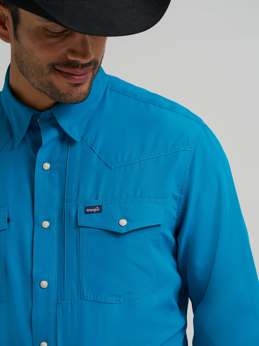 Wrangler Men's Performance LS Snap Shirt