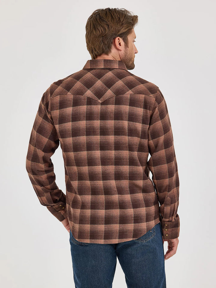 Wrangler Men's Retro Flannel Western LS Shirt