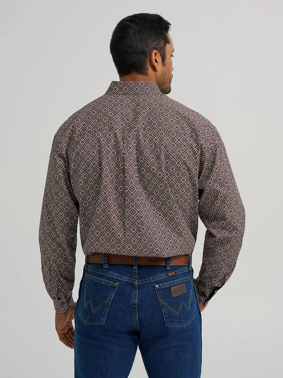 Wrangler Men's Two Pocket LS Shirt - George Strait Collection