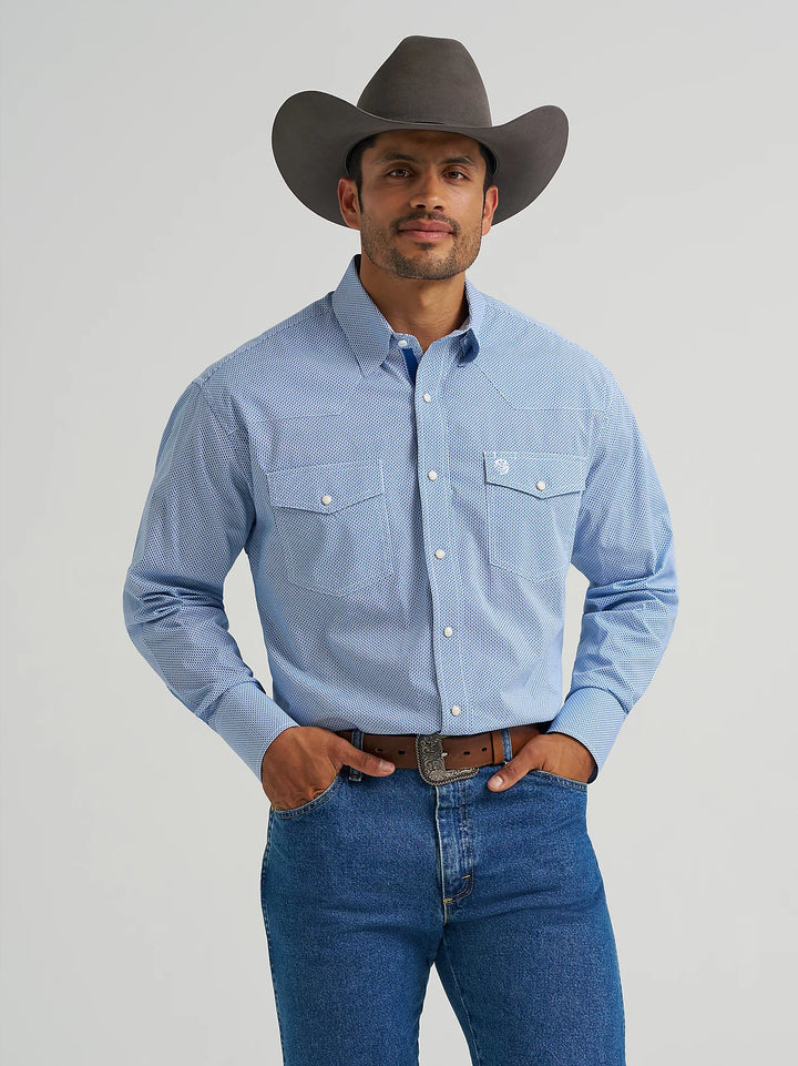 Wrangler Men's George Strait Troubadour LS Shirt