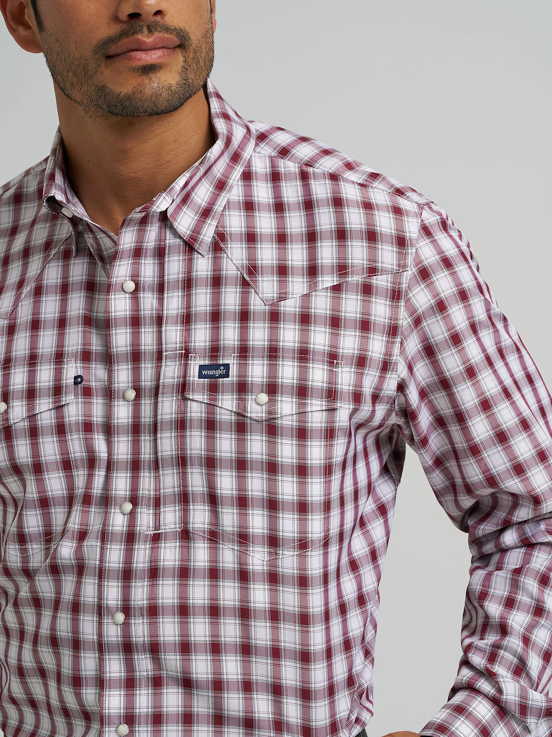 Wrangler Men's Performance LS Snap Shirt